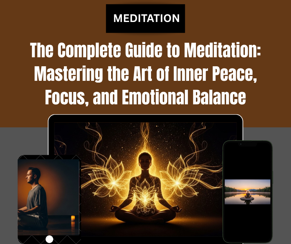 The Complete Guide to Meditation: Mastering the Art of Inner Peace, Focus, and Emotional Balance