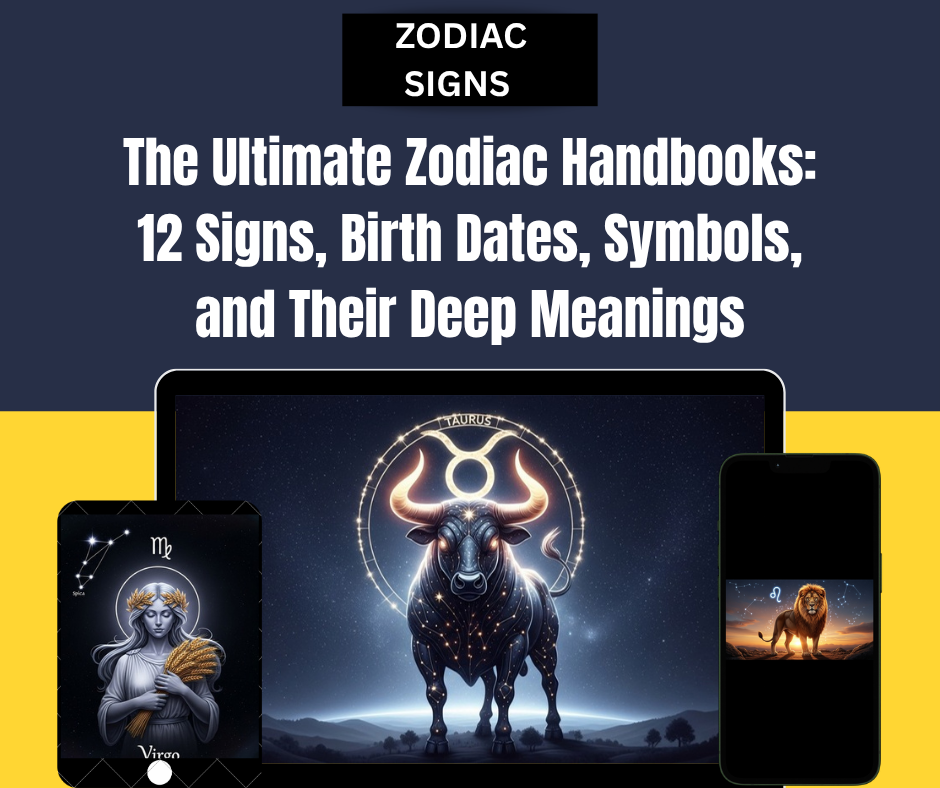 Bundle: The Ultimate Zodiac Handbooks: 12 Signs, Birth Dates, Symbols, and Their Deep Meanings