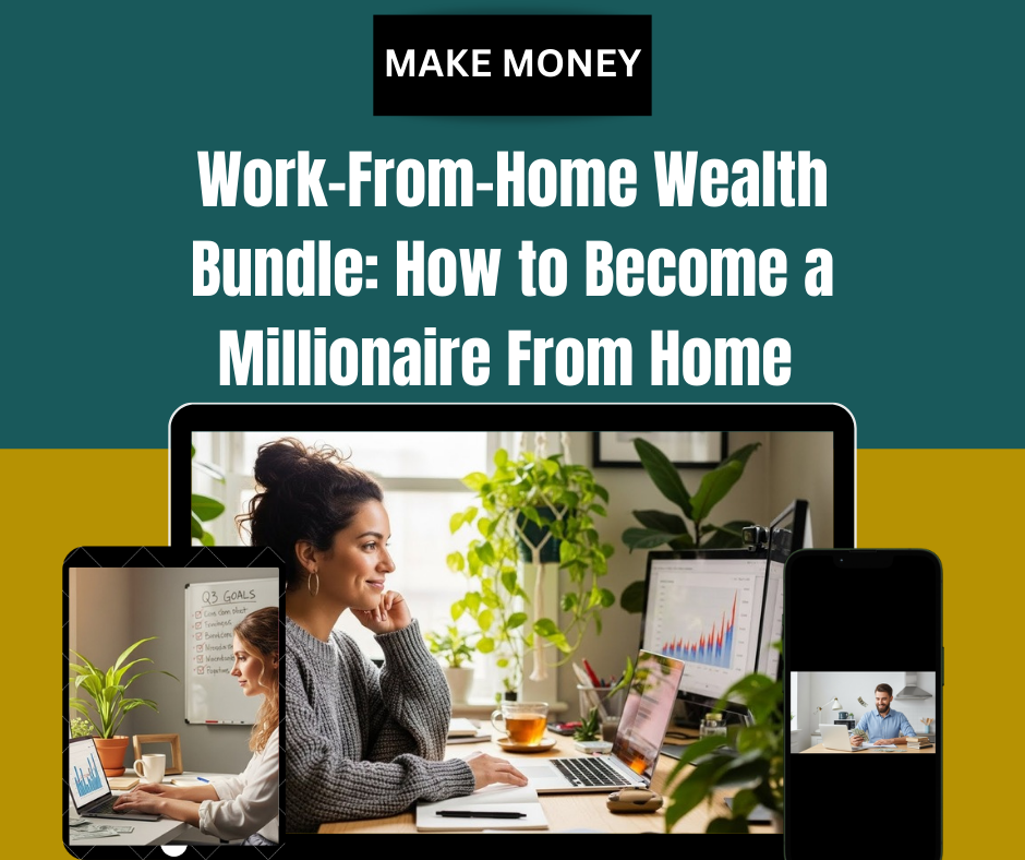 Work-From-Home Wealth Bundle: How to Become a Millionaire From Home