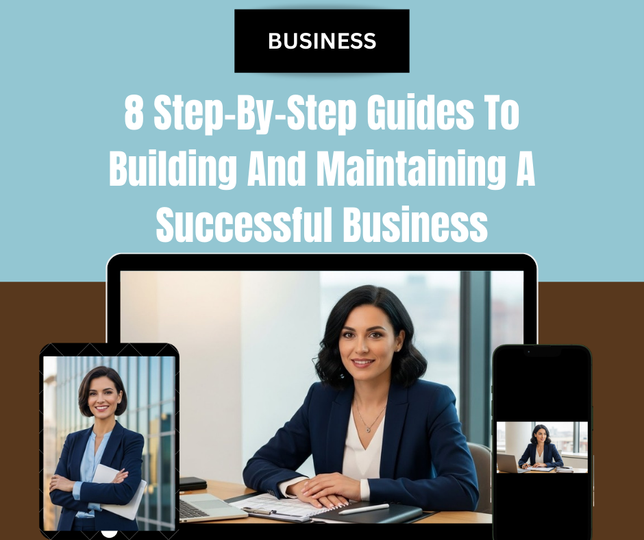Bundle: 8 Step-By-Step Guides To Building and Maintaining a Successful Business