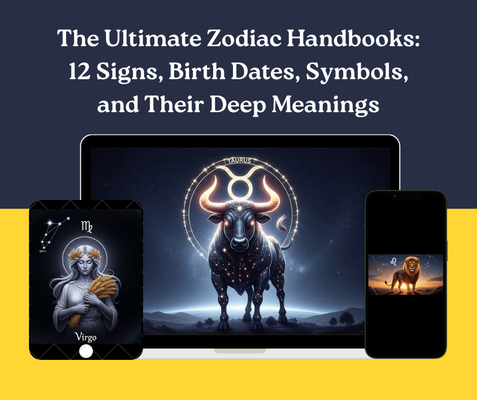 Bundle: The Ultimate Zodiac Handbooks: 12 Signs, Birth Dates, Symbols, and Their Deep Meanings