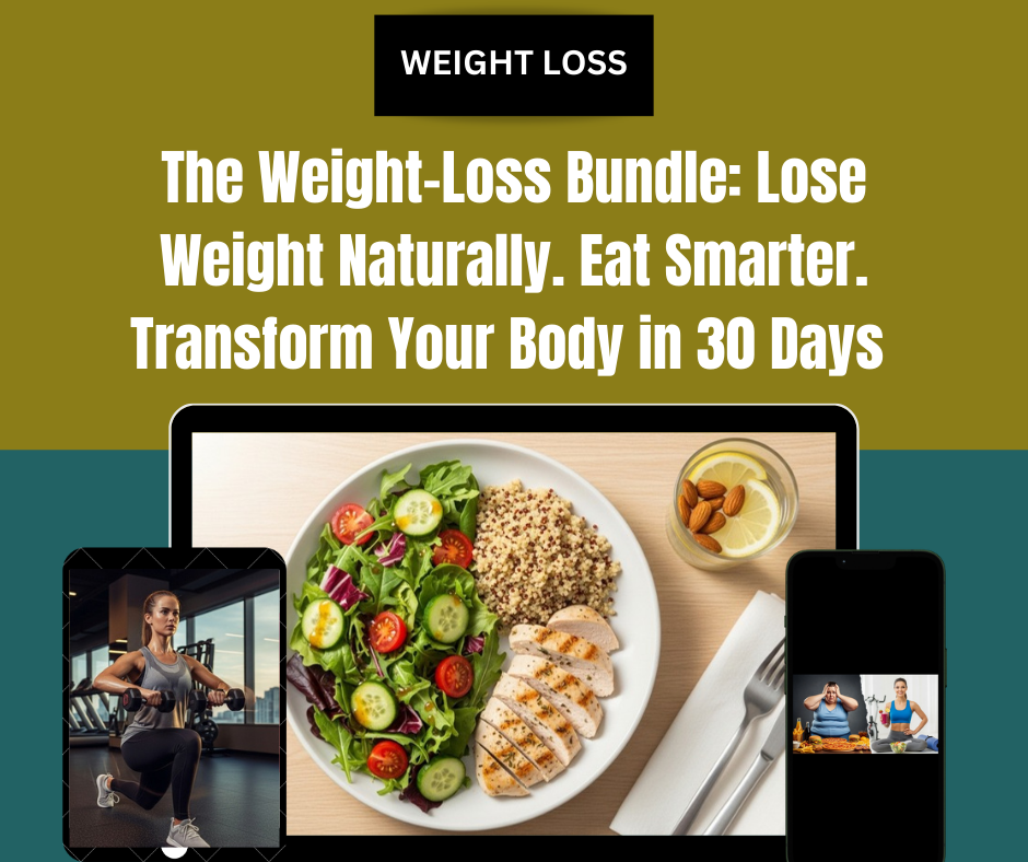 The Weight-Loss Starter Bundle: Lose Weight Naturally. Eat Smarter. Transform Your Body in 30 Days