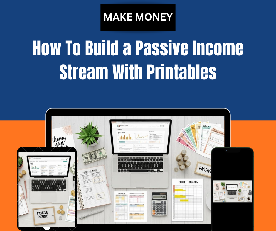 How To Build a Passive Income Stream With Printables